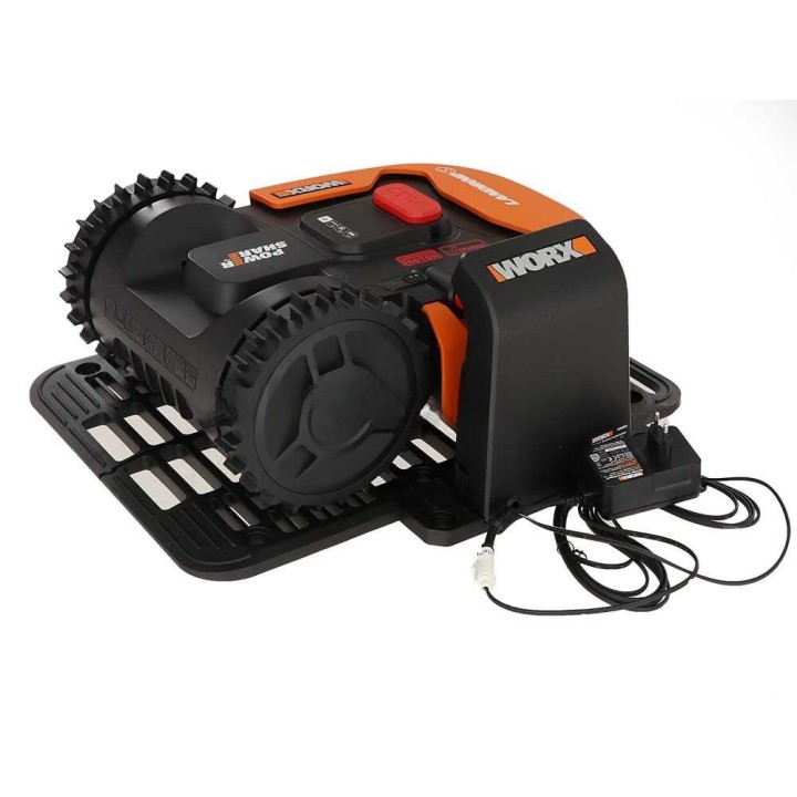 Worx Landroid S400 WR184E robottiruohonleikkuri, 400 m², 20 V, rajakaapeli