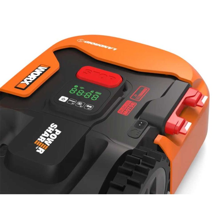 Worx Landroid S400 WR184E robottiruohonleikkuri, 400 m², 20 V, rajakaapeli