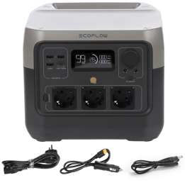EcoFlow River 2 Pro kannettava virtalähde 768 Wh 800 W