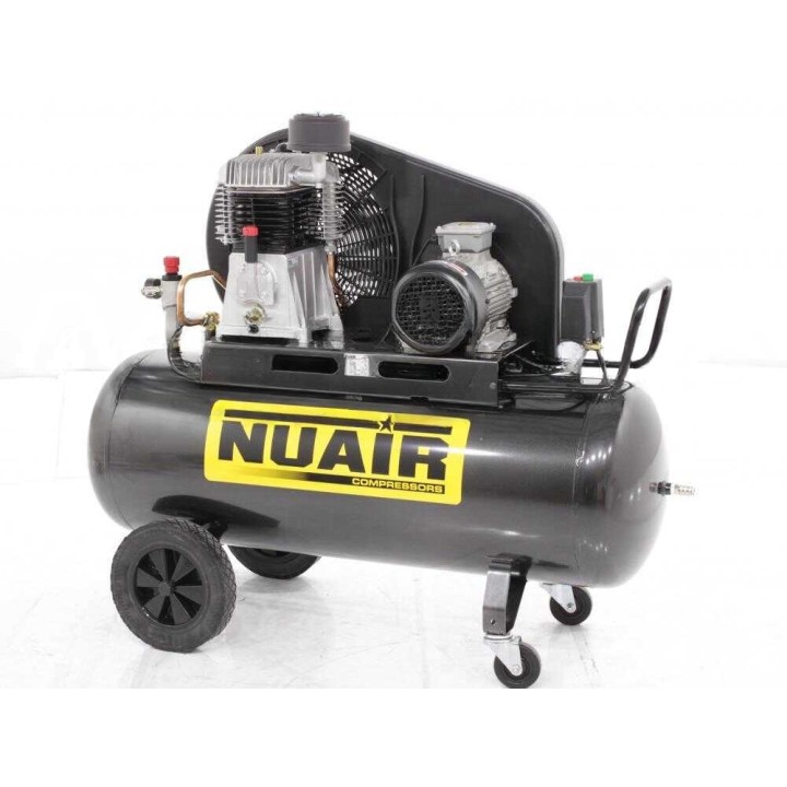 Nuair NB/5,5CT/270 hihnavetoinen kompressori, 5,5 HP, 270 l, 400 V
