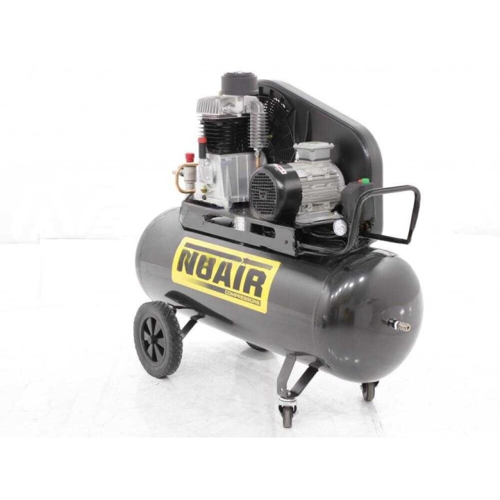 Nuair NB/5,5CT/270 hihnavetoinen kompressori, 5,5 HP, 270 l, 400 V