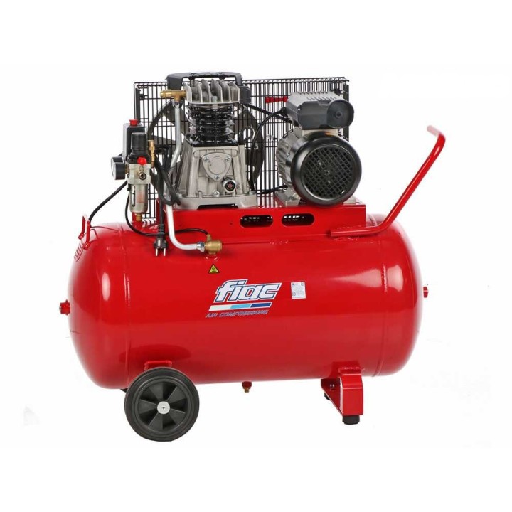 FIAC AB 100/268 hihnavetoinen kompressori, 2 HP, 100 l