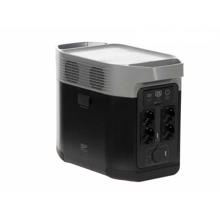 EcoFlow Delta 2 kannettava virtalähde, 1 024 Wh, 1 800 W, 2 400 W, LCD-näyttö