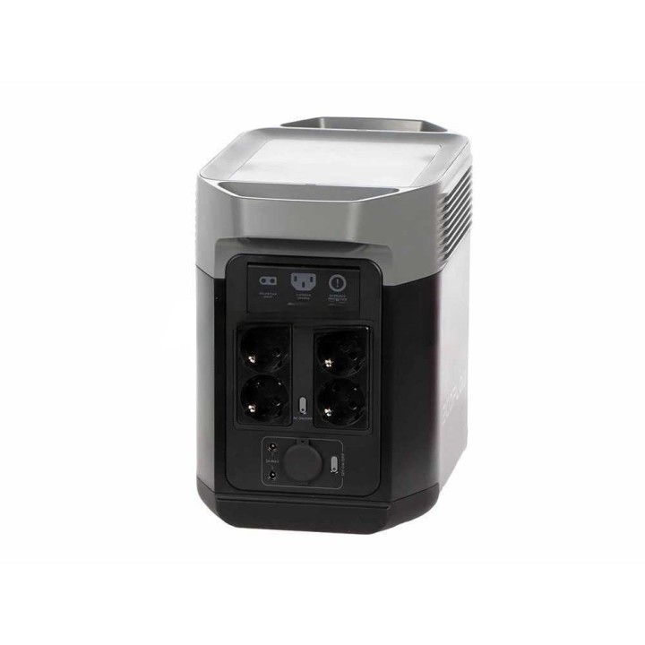 EcoFlow Delta 2 kannettava virtalähde, 1 024 Wh, 1 800 W, 2 400 W, LCD-näyttö