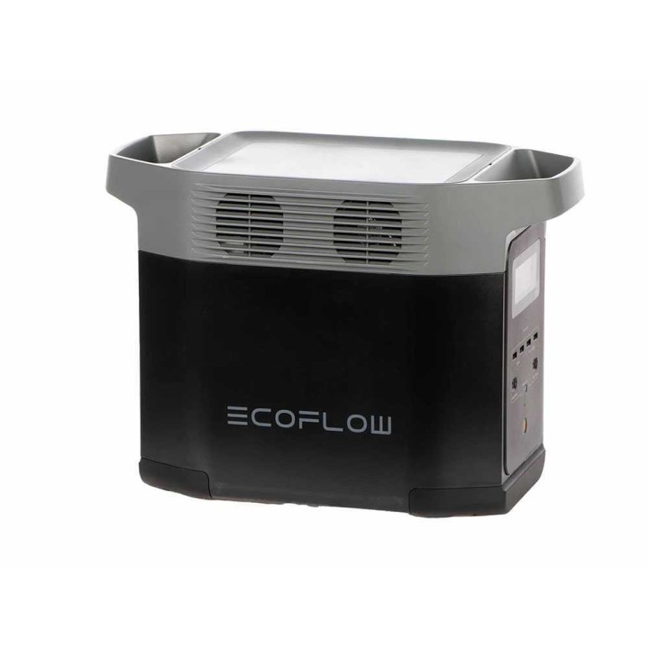 EcoFlow Delta 2 kannettava virtalähde, 1 024 Wh, 1 800 W, 2 400 W, LCD-näyttö