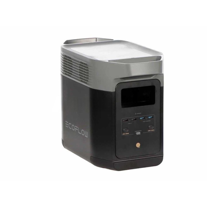 EcoFlow Delta 2 kannettava virtalähde, 1 024 Wh, 1 800 W, 2 400 W, LCD-näyttö