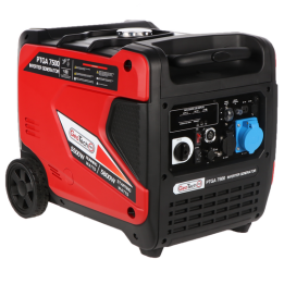 GeoTech Pro PTGA 7500 invertterigeneraattori 5 8 kW 230 V sähkökäynnistys