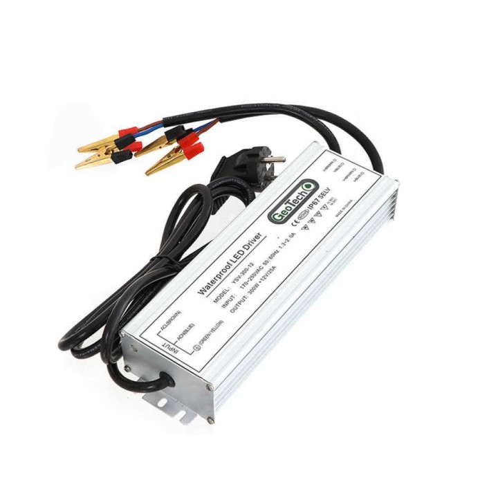 YSV-300-12 muuntaja, 300 W, 230 V AC – 12 V DC