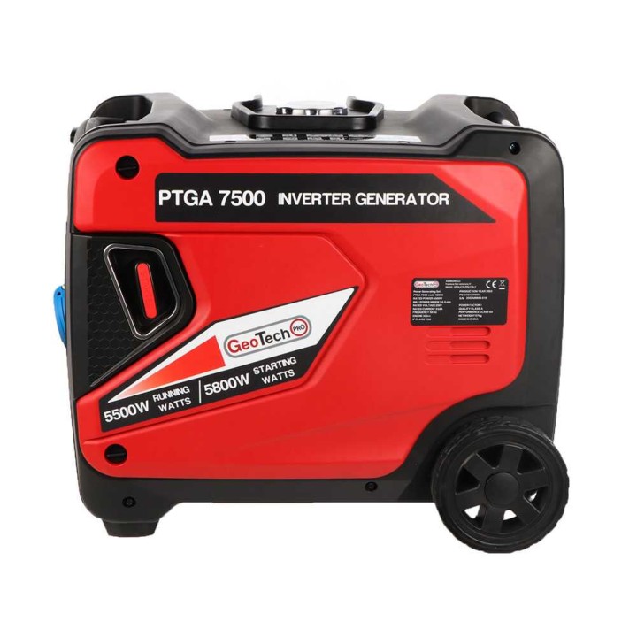 PTGA 7500 invertterigeneraattori, 5,5 kW, 5,8 kW, 230 V, ATS