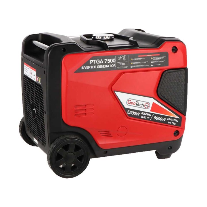 PTGA 7500 invertterigeneraattori, 5,5 kW, 5,8 kW, 230 V, ATS