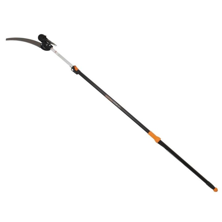 Fiskars UP86 teleskooppinen oksasaksa, 240–400 cm, 32 mm, oksasaha 450 mm