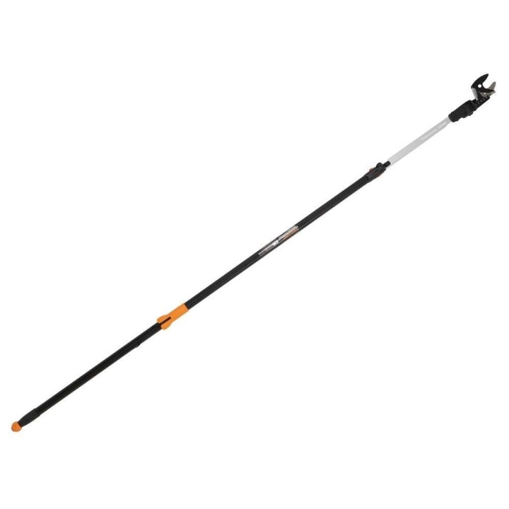 Fiskars UP86 teleskooppinen oksasaksa, 240–400 cm, 32 mm, oksasaha 450 mm