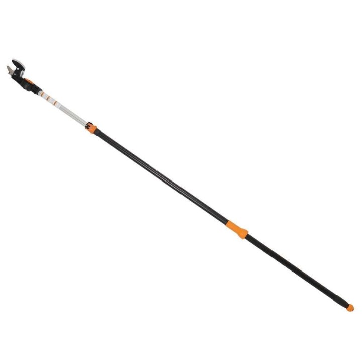 Fiskars UP86 teleskooppinen oksasaksa, 240–400 cm, 32 mm, oksasaha 450 mm
