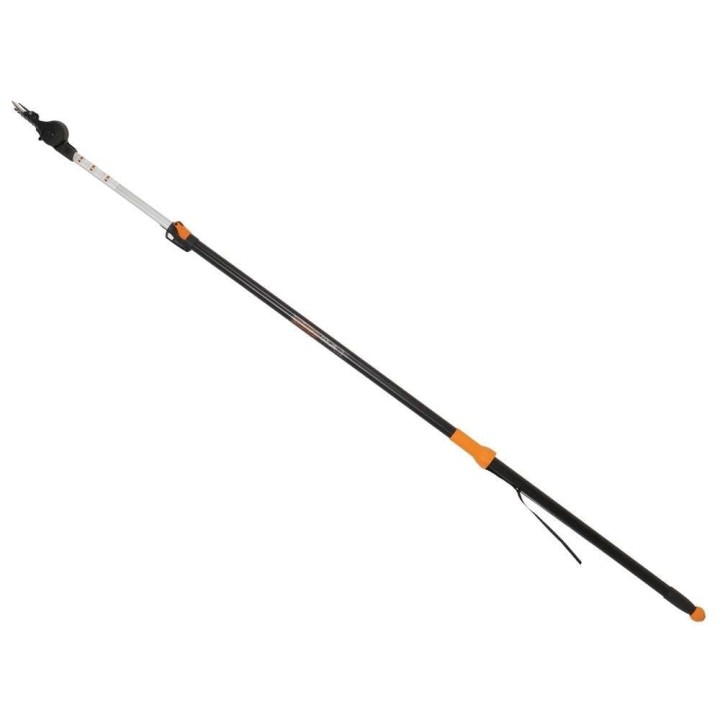 Fiskars UP86 teleskooppinen oksasaksa, 240–400 cm, 32 mm, oksasaha 450 mm