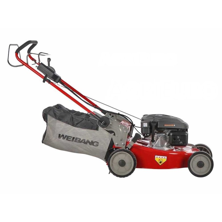 Weibang WB506SC takavetoinen ruohonleikkuri, 166 cm³, 50 cm, 2-in-1