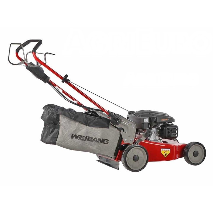 Weibang WB506SC takavetoinen ruohonleikkuri, 166 cm³, 50 cm, 2-in-1