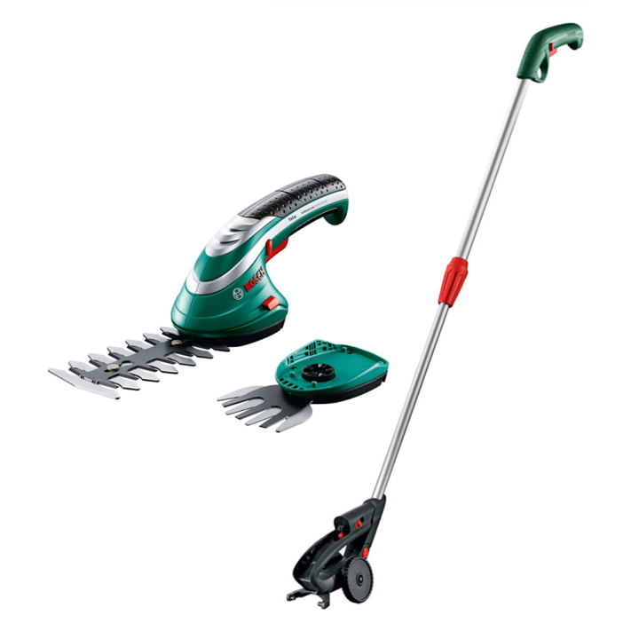 Bosch ISIO3 akkuruohosakset 3 6 V 1 5 Ah jatkovarsi