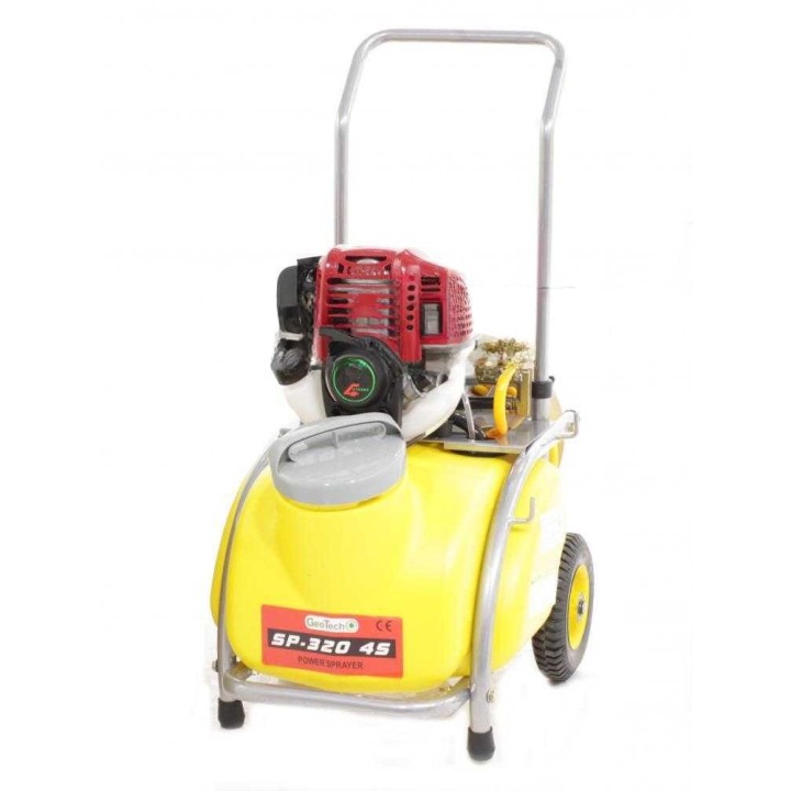 GeoTech SP 320 4S ALU ruiskupumppu kärryllä, 30 l, 1,5 HP, 4-tahtinen