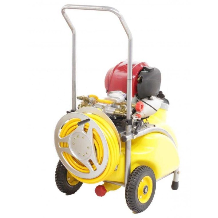 GeoTech SP 320 4S ALU ruiskupumppu kärryllä, 30 l, 1,5 HP, 4-tahtinen