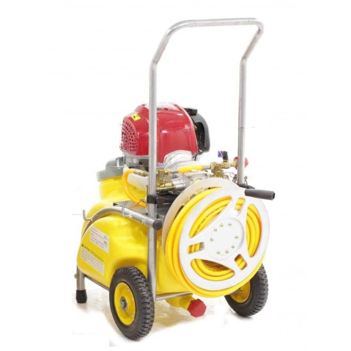 GeoTech SP 320 4S ALU ruiskupumppu kärryllä, 30 l, 1,5 HP, 4-tahtinen