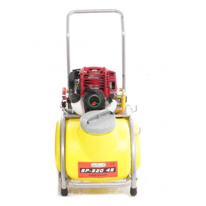 GeoTech SP 320 4S ALU ruiskupumppu kärryllä, 30 l, 1,5 HP, 4-tahtinen
