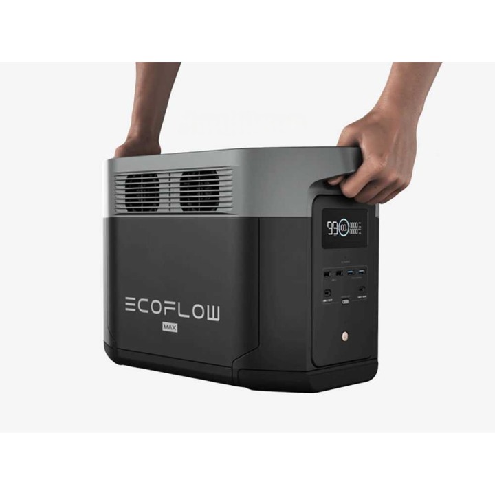 EcoFlow Delta 2 Max kannettava PowerStation, 2 048 Wh, 2,4 kW