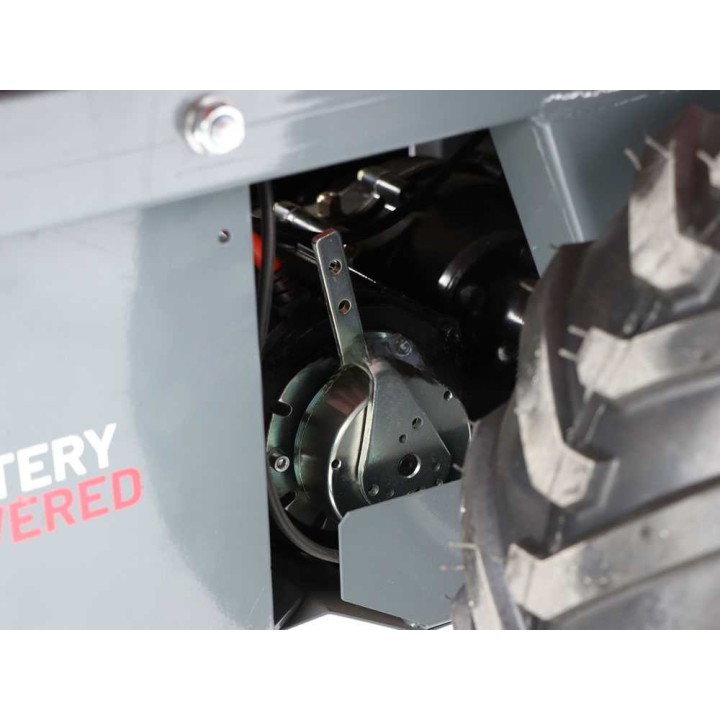 Blue Bird WB 500E akkukäyttöinen dumper-kottikärry, 48 V, 500 kg