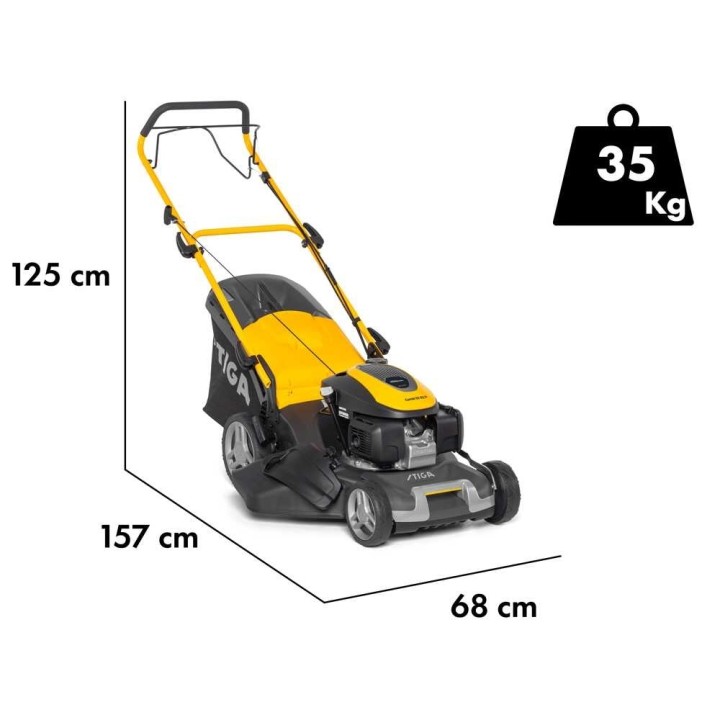 Stiga Combi 50 SQ H vetävä ruohonleikkuri, Honda GCVX 170, 48 cm, 5,5 HP