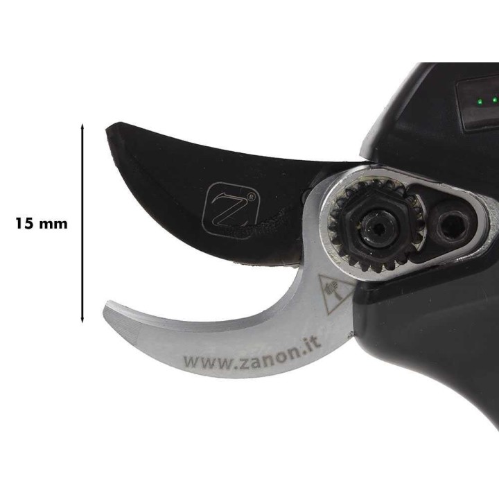 Zanon ZM 22 sähköoksasakset, 7,2 V, 2,5 Ah, leikkuuhalkaisija 22 mm