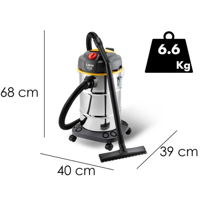 Lavor WTP 30 X märkä-kuivaimuri, 30 l, 1 600 W