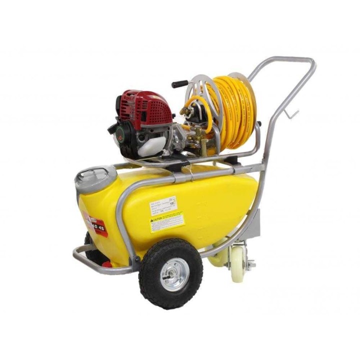 GeoTech SP 540 4S ruiskupumppu kärryllä, 50 l, 4-tahti, 1,5 HP