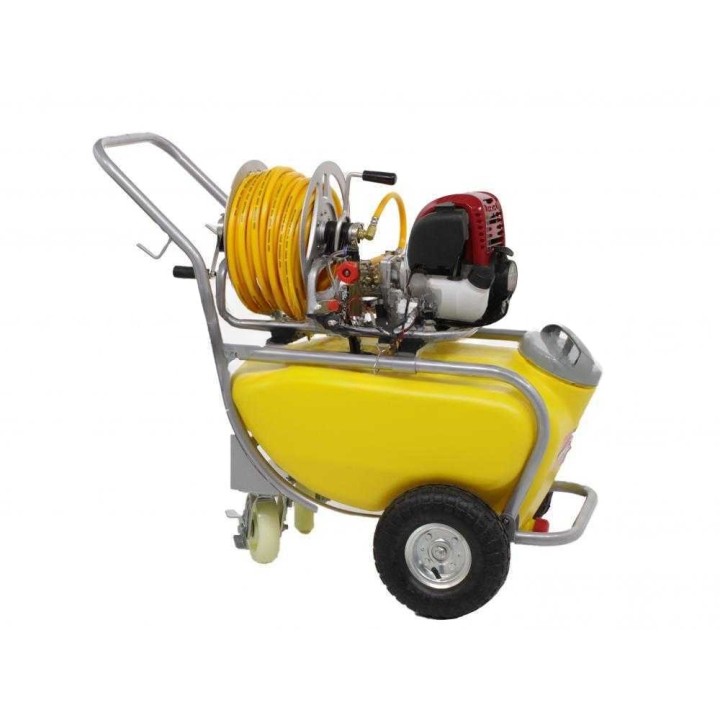 GeoTech SP 540 4S ruiskupumppu kärryllä, 50 l, 4-tahti, 1,5 HP