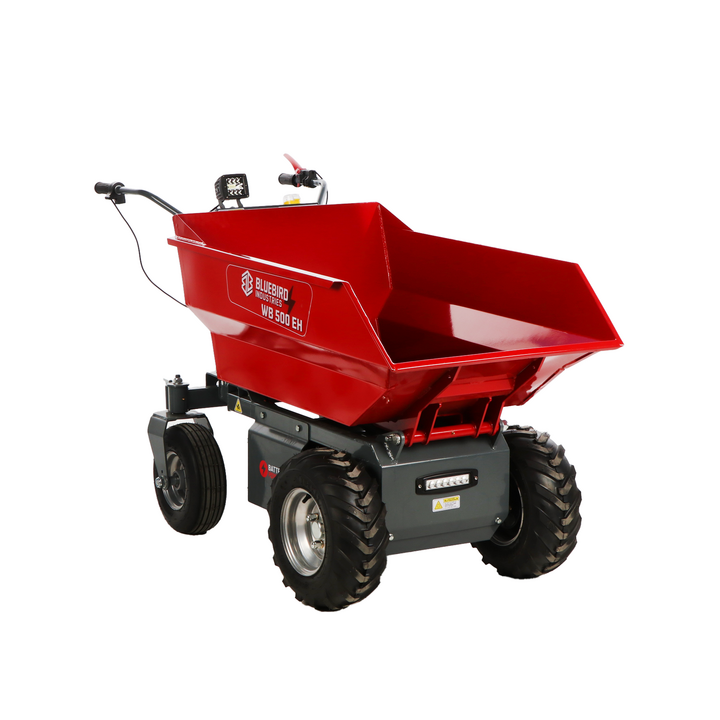 Blue Bird WB 500EH akkukäyttöinen dumper kottikärry 1 000 W 500 kg