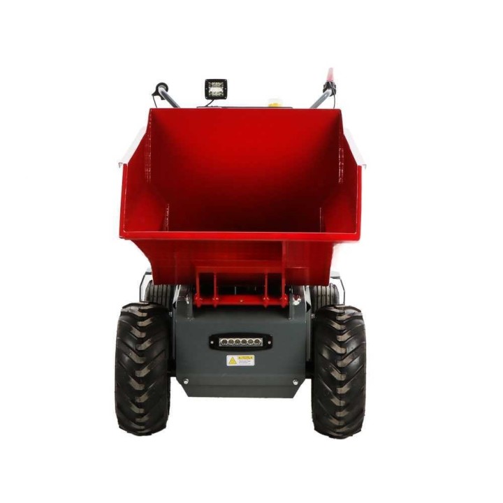Blue Bird WB 500EH akkukäyttöinen dumper-kottikärry, 1 000 W, 500 kg