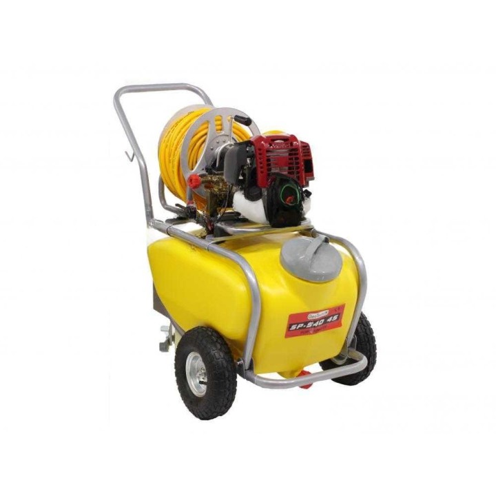 GeoTech SP 540 4S ruiskupumppu kärryllä, 50 l, 4-tahti, 1,5 HP