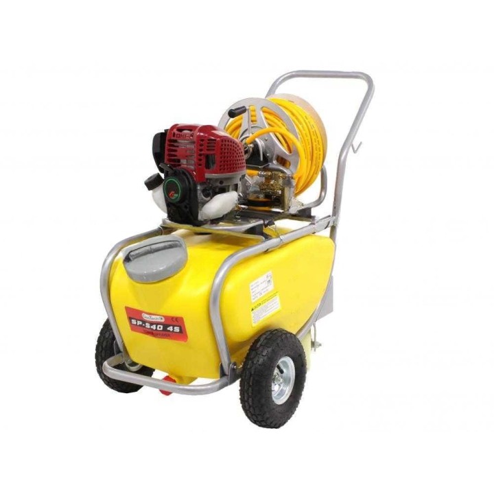 GeoTech SP 540 4S ruiskupumppu kärryllä, 50 l, 4-tahti, 1,5 HP