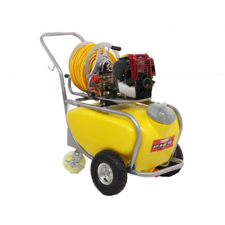 GeoTech SP 540 4S ruiskupumppu kärryllä, 50 l, 4-tahti, 1,5 HP