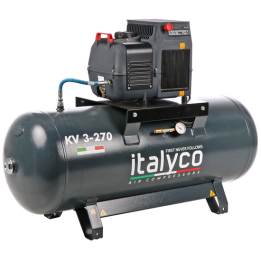 Italyco KV 3 270 ruuvikompressori 270 l 10 bar 230 V