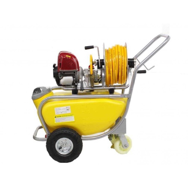 GeoTech SP 540 4S ruiskupumppu kärryllä, 50 l, 4-tahti, 1,5 HP