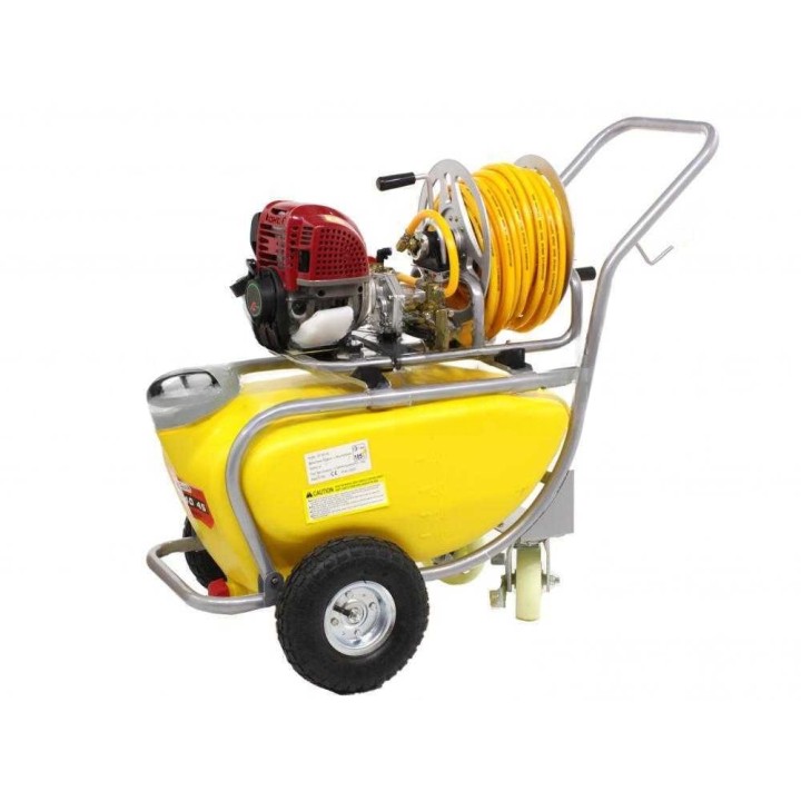 GeoTech SP 540 4S ruiskupumppu kärryllä, 50 l, 4-tahti, 1,5 HP