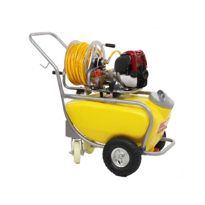 GeoTech SP 540 4S ruiskupumppu kärryllä, 50 l, 4-tahti, 1,5 HP