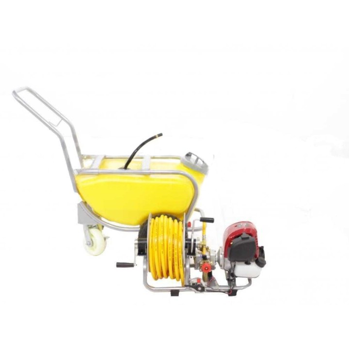 GeoTech SP 540 4S ruiskupumppu kärryllä, 50 l, 4-tahti, 1,5 HP