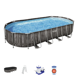 Bestway Power Steel 561ES uima allas soikea 732 366 122 cm