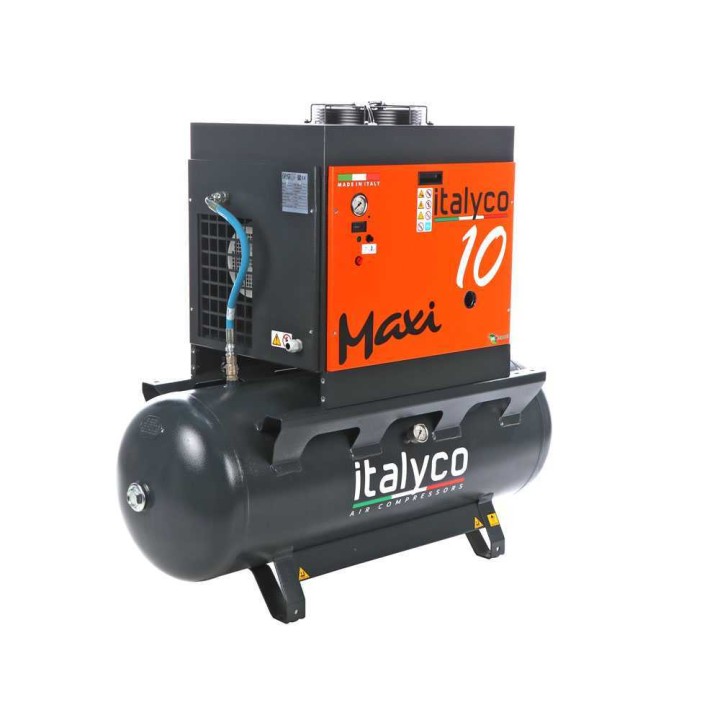 Italyco Maxi 10/270 ruuvikompressori, 10 HP, 270 l, 10 bar