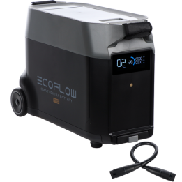 EcoFlow DELTA Pro lisäakku 3 600 Wh 4 5 kW LCD näyttö