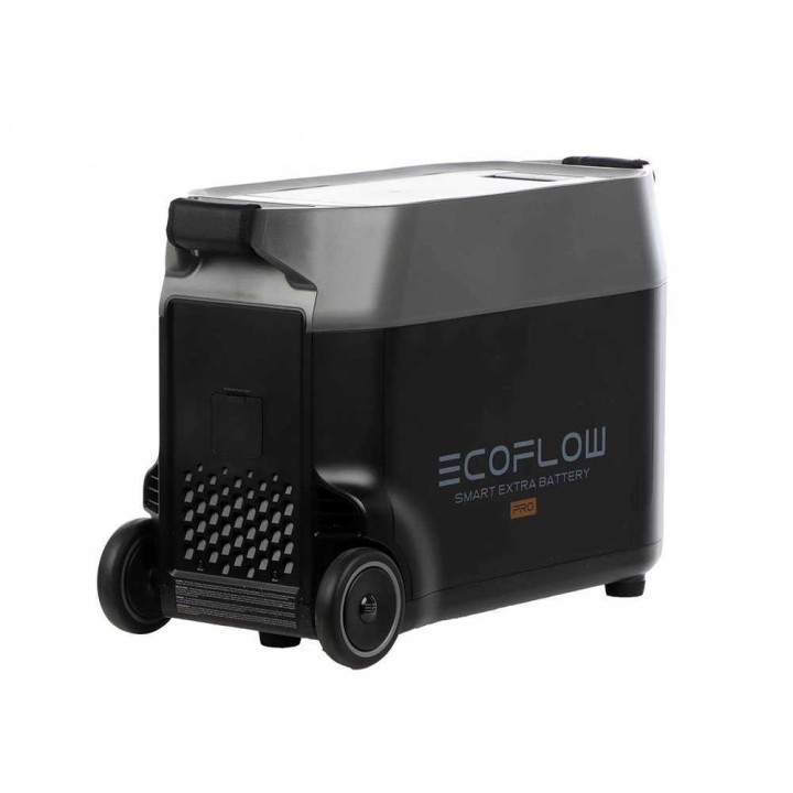 EcoFlow DELTA Pro lisäakku, 3 600 Wh, 4,5 kW, LCD-näyttö