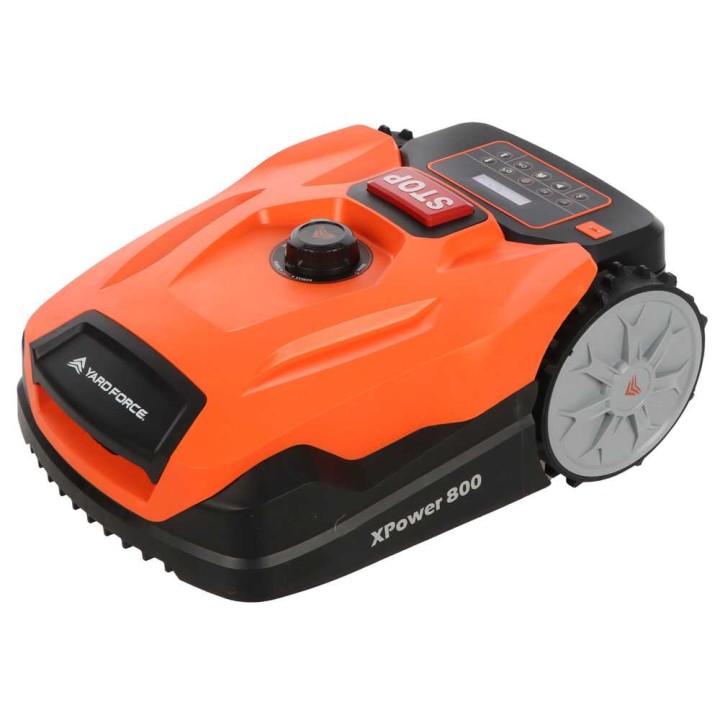 Yard Force XPower 800 robottiruohonleikkuri, 20 V, 800 m², Bluetooth