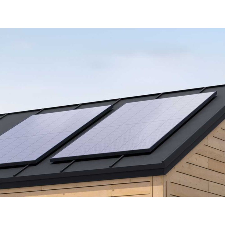EcoFlow 2 × 400 W jäykät aurinkopaneelit, 23 %, IP68