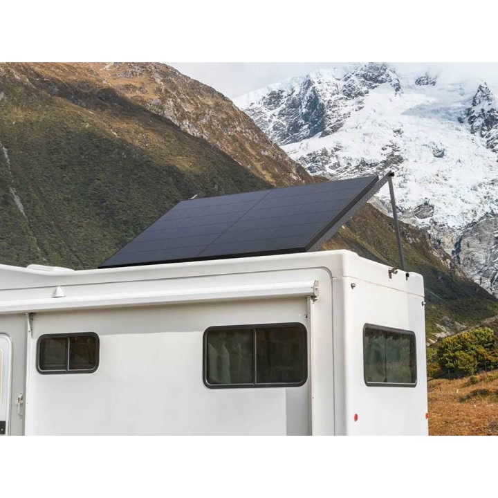 EcoFlow 2 × 400 W jäykät aurinkopaneelit, 23 %, IP68