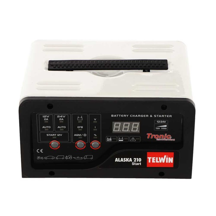 Telwin Alaska 210 Start akkulaturi ja käynnistin, 12/24 V, 150 A